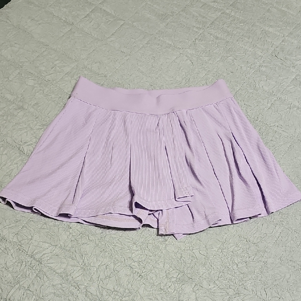 Lilac Pleated Skort - Women